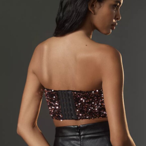 Brand New The Eve Sequin Bralette: Bandeau Edition - Picture 2 of 5